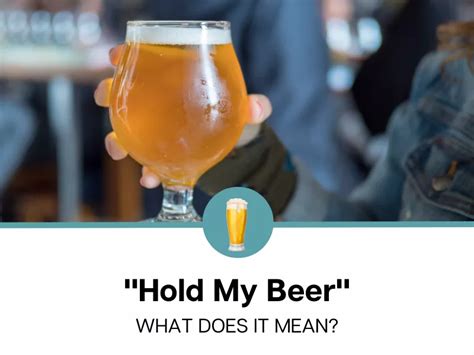 drop test sig hold my beer|Hold My Beer – Meaning, Usage & Examples .